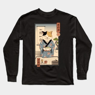 Cat Tea Ceremony Long Sleeve T-Shirt